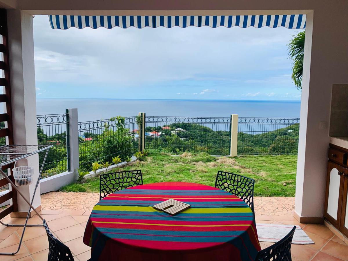 Paradis Au Soleil, Vue Panoramique Sur Mer Apartment Bouillante Exterior foto