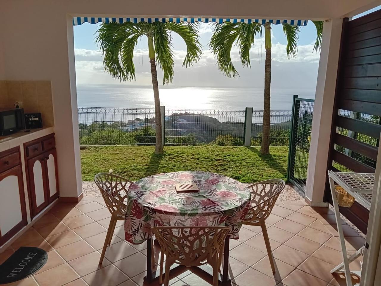 Paradis Au Soleil, Vue Panoramique Sur Mer Apartment Bouillante Exterior foto